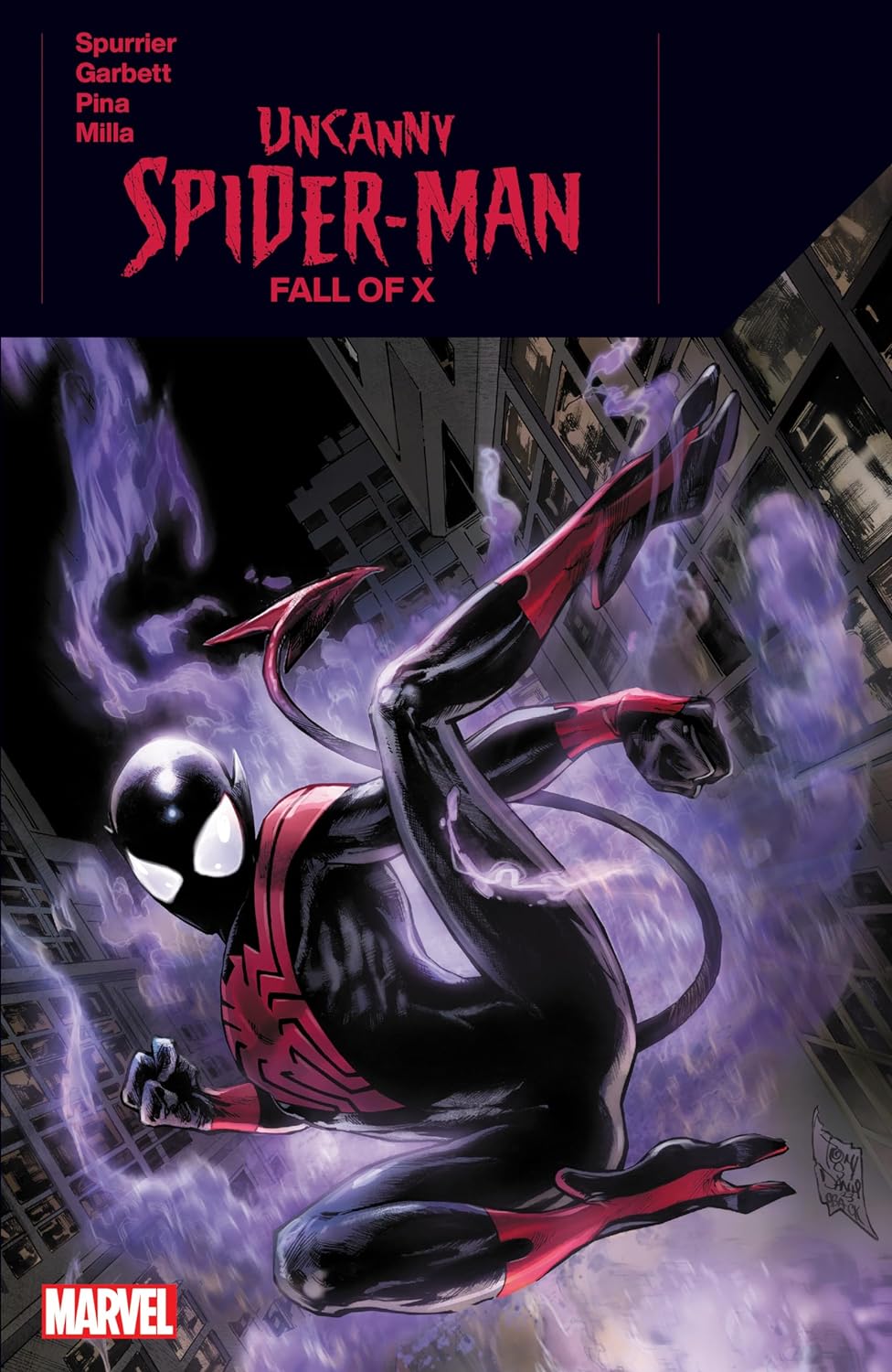 Uncanny Spider-Man book cover