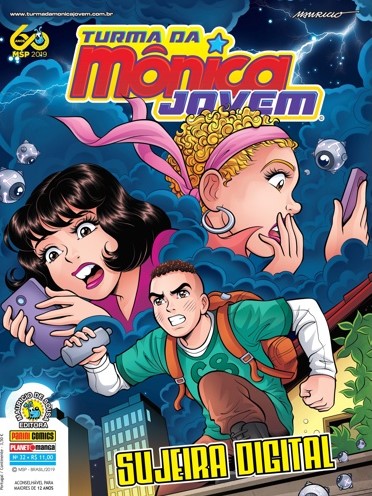 Turma da Mônica Jovem (Segunda Série) #32 - Sujeira Digital book cover