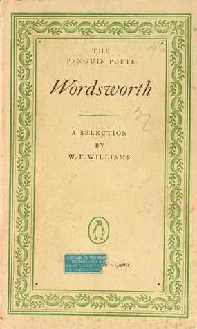 Wordsworth Poems Selected by W.E. Williams book cover
