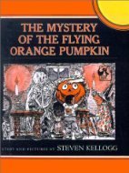 The Mystery of the Flying Orange Pumpkin book cover