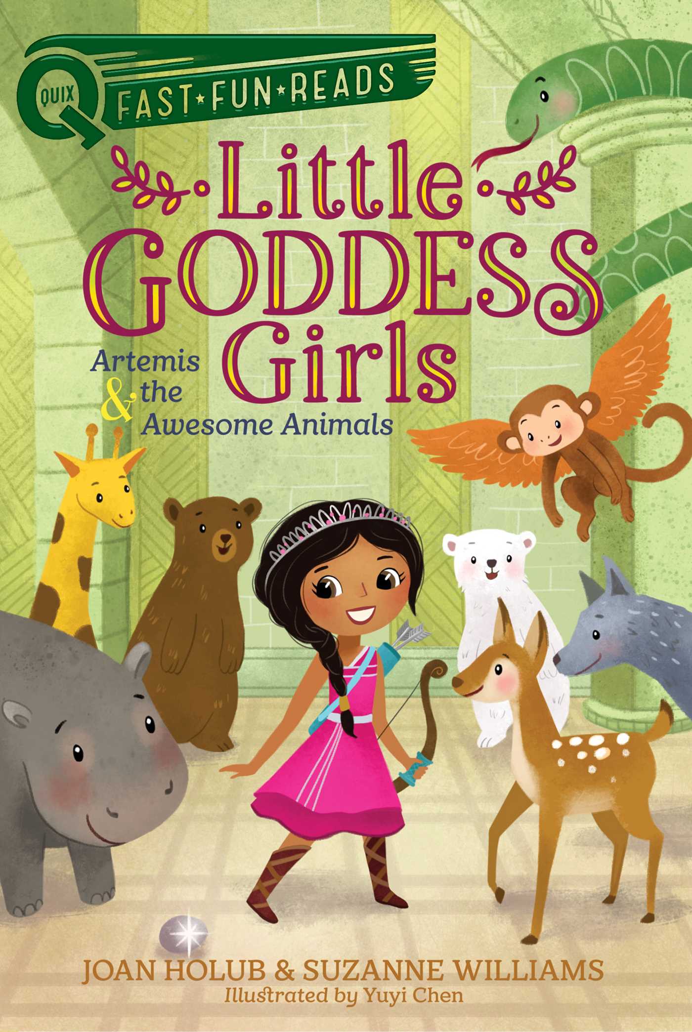 Artemis & the Awesome Animals book cover