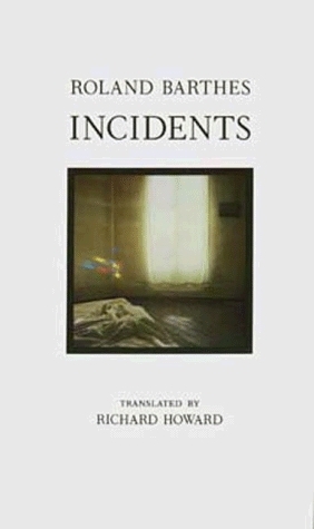Incidents book cover