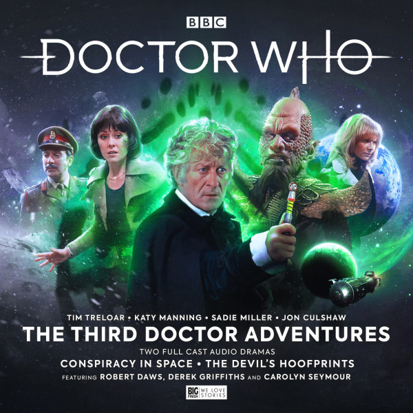 The Third Doctor Adventures book cover