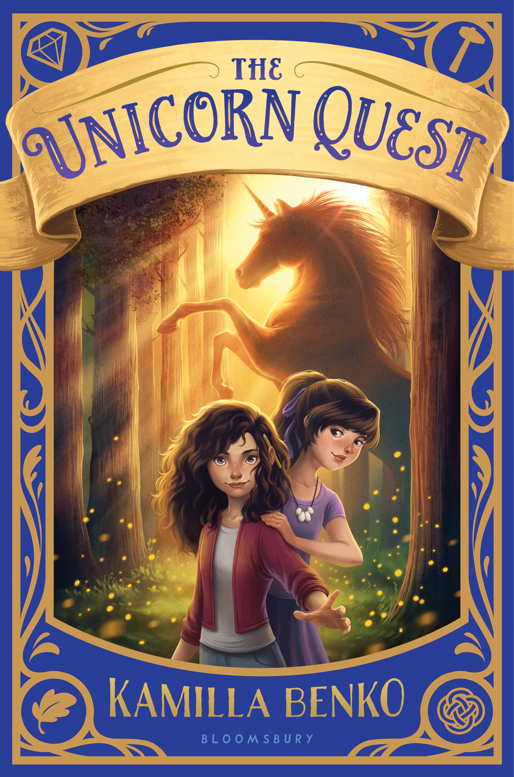 The Unicorn Quest book cover 1