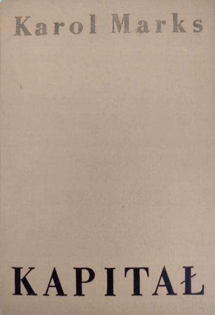 Capital: 2 Volumes book cover 1