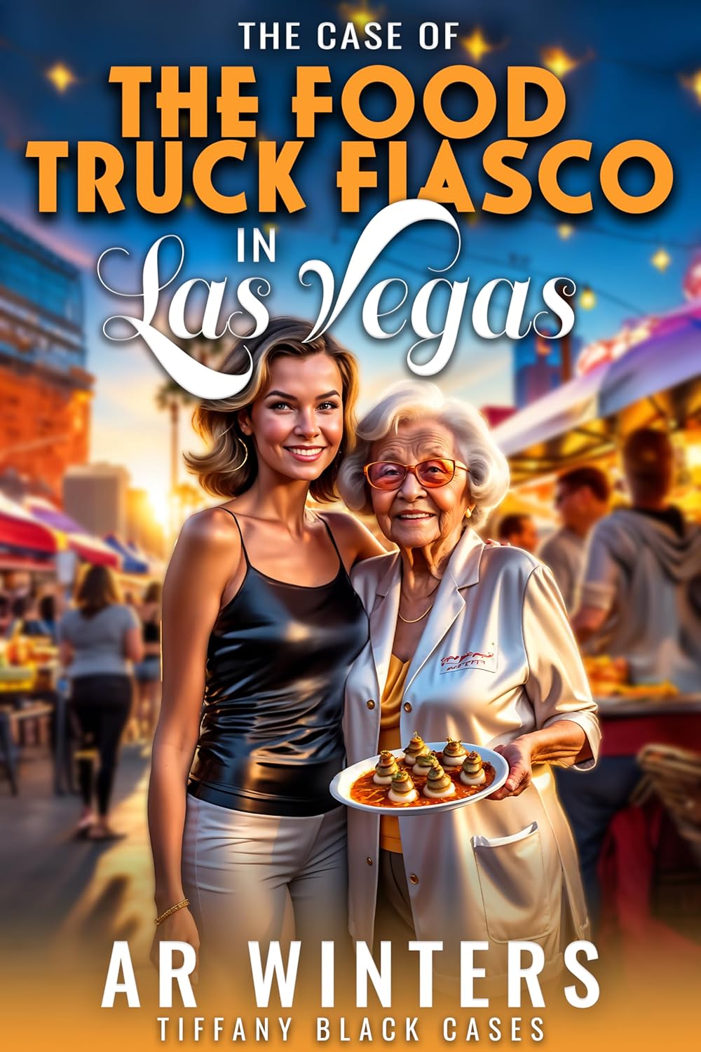 The Case of The Food Truck Fiasco in Las Vegas book cover