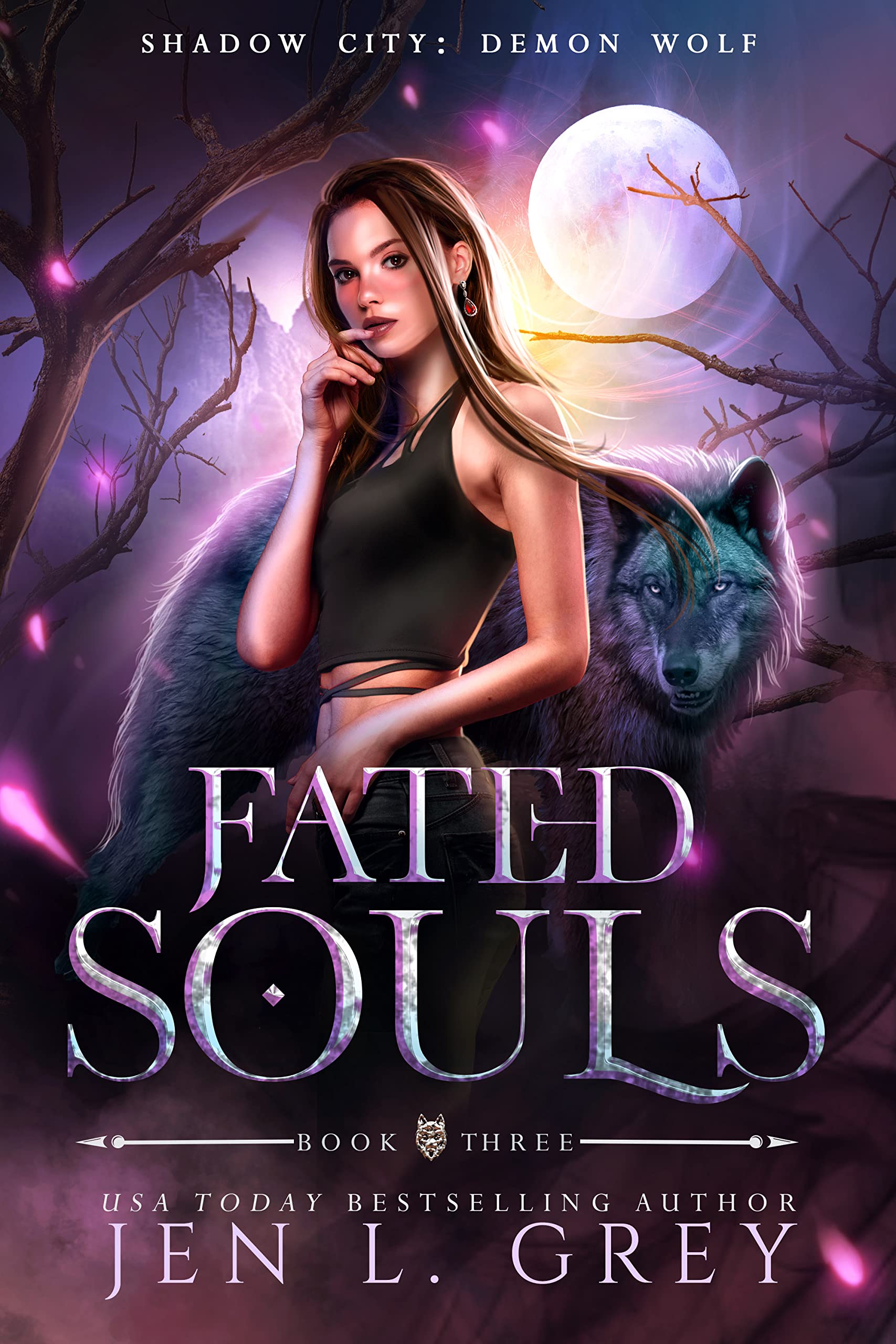 Shadow City: Demon Wolf book cover 3