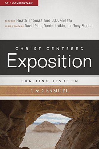 Exalting Jesus in 1 & 2 Samuel book cover