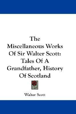 Tales of a Grandfather; book cover
