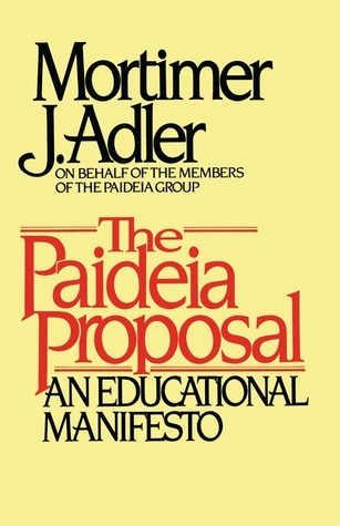 The Paideia Proposal book cover
