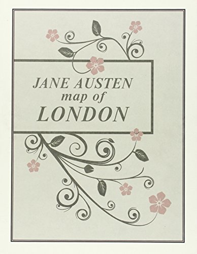 Jane Austen Map of London book cover