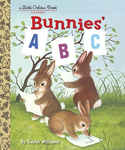 Bunnies' ABC book cover