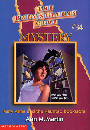 Mary Anne and the Haunted Bookstore book cover