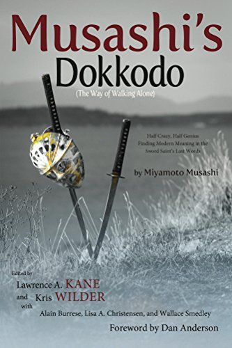 Musashi's Dokkodo (The Way of Walking Alone) book cover