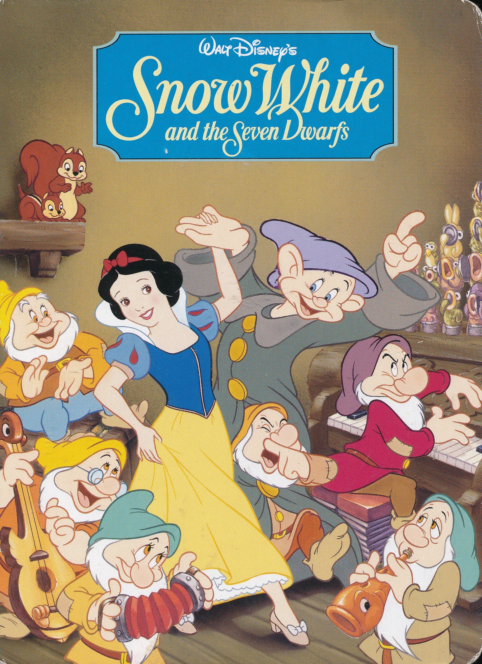 Walt Disney's Snow White and the Seven Dwarfs book cover