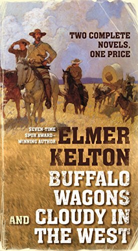 Buffalo Wagons and Cloudy in the West book cover