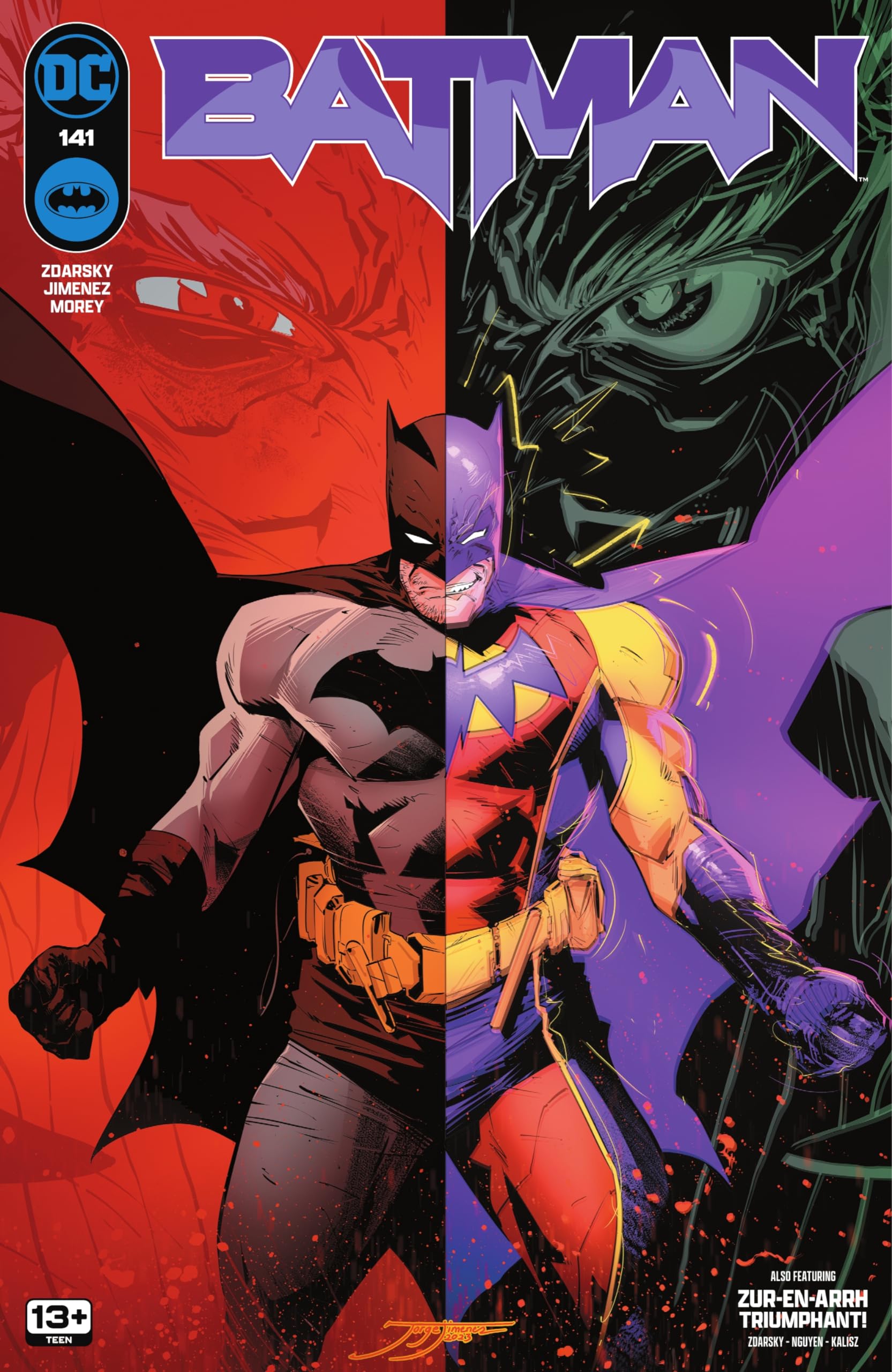 Batman (2016-) #141 book cover