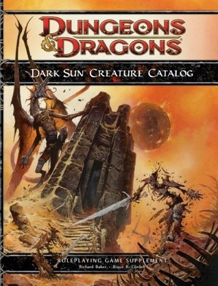 Dark Sun Creature Catalog book cover