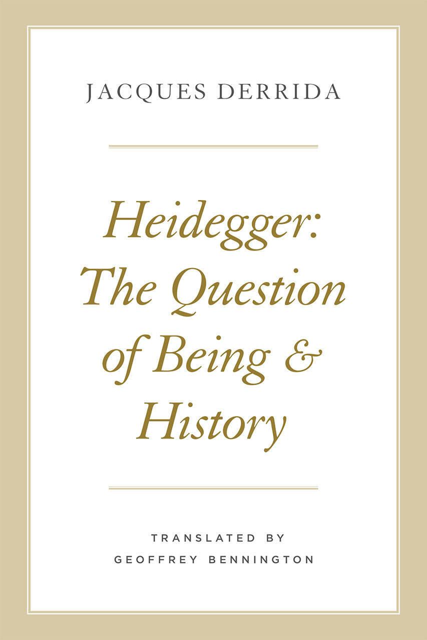 Heidegger book cover