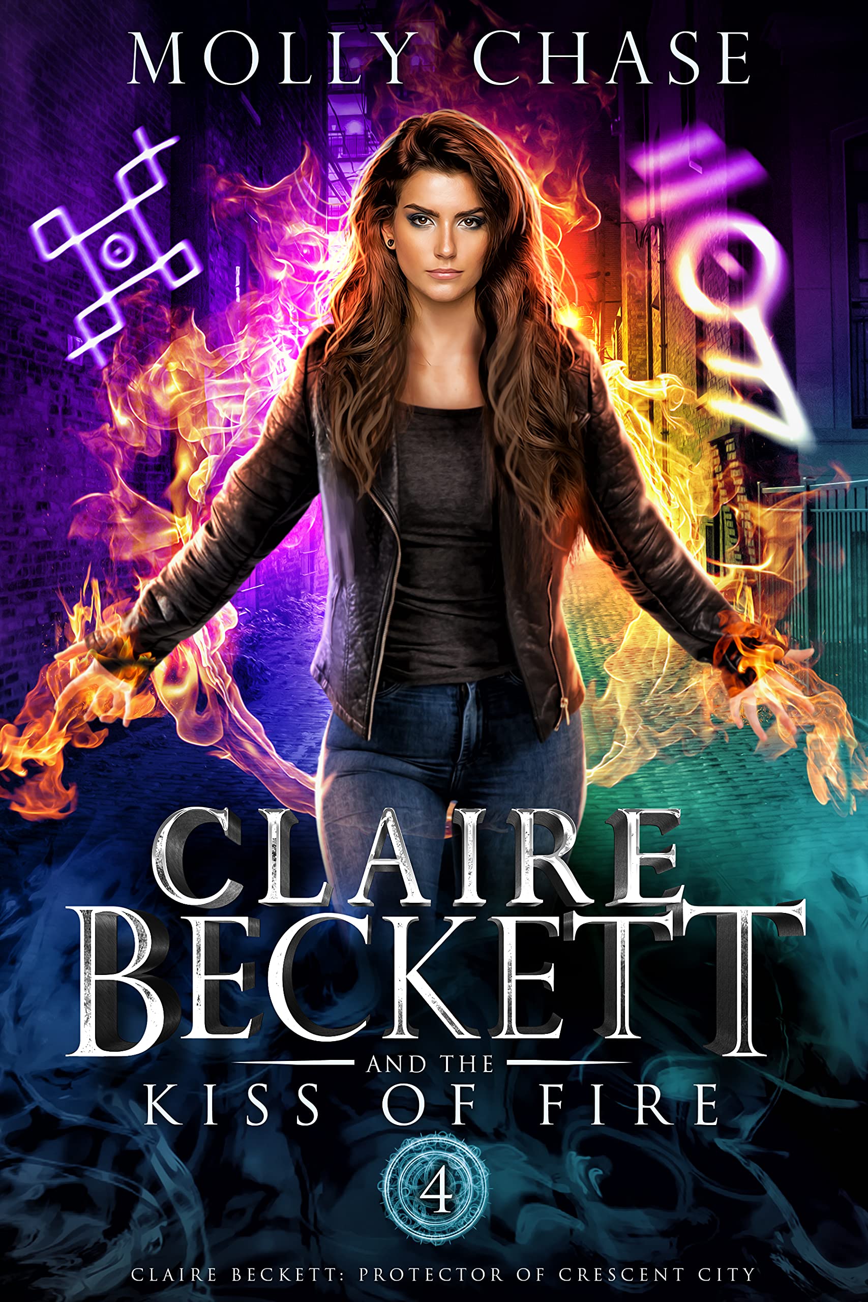 Claire Beckett and the Kiss of Fire book cover
