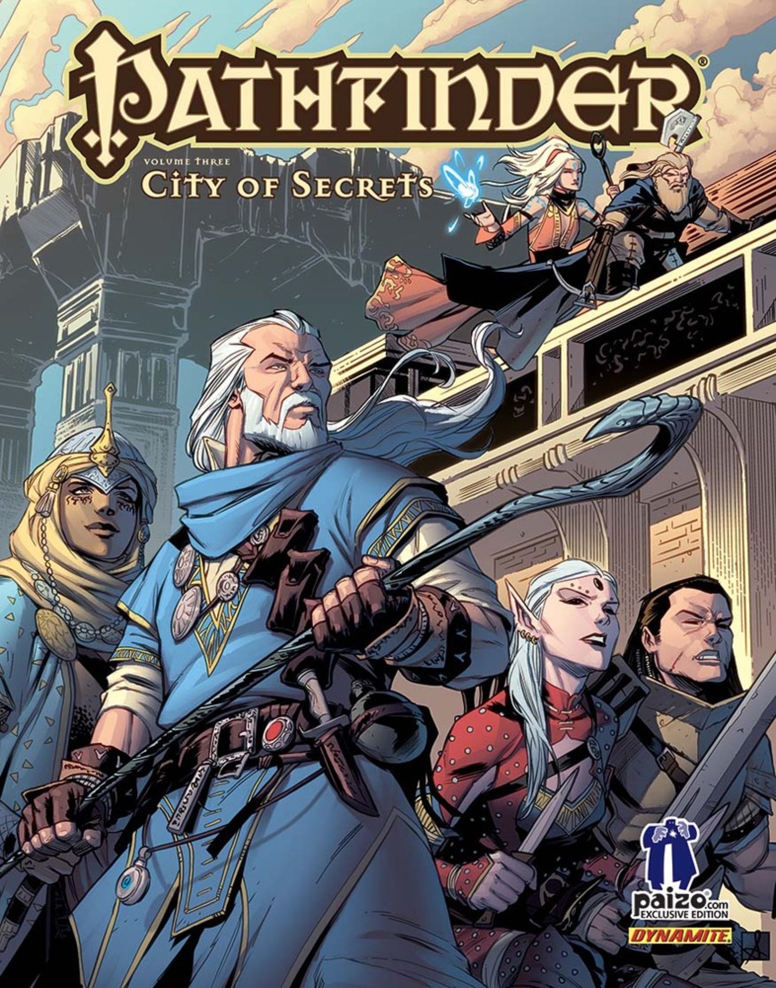Pathfinder Comic Anthologies book cover 3
