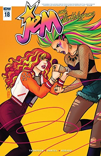 Jem and the Holograms #18 book cover