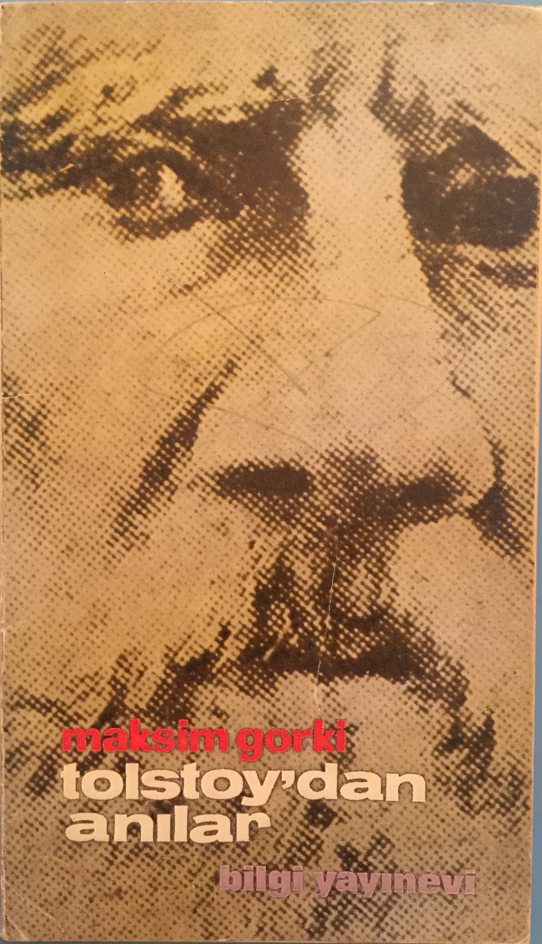 Memories of Tolstoy book cover