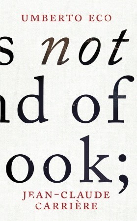 This is Not the End of the Book book cover
