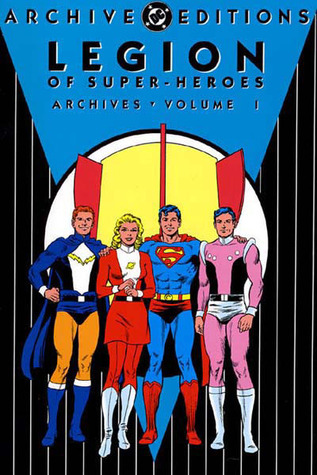 Original Legion of Super-Heroes book cover 1
