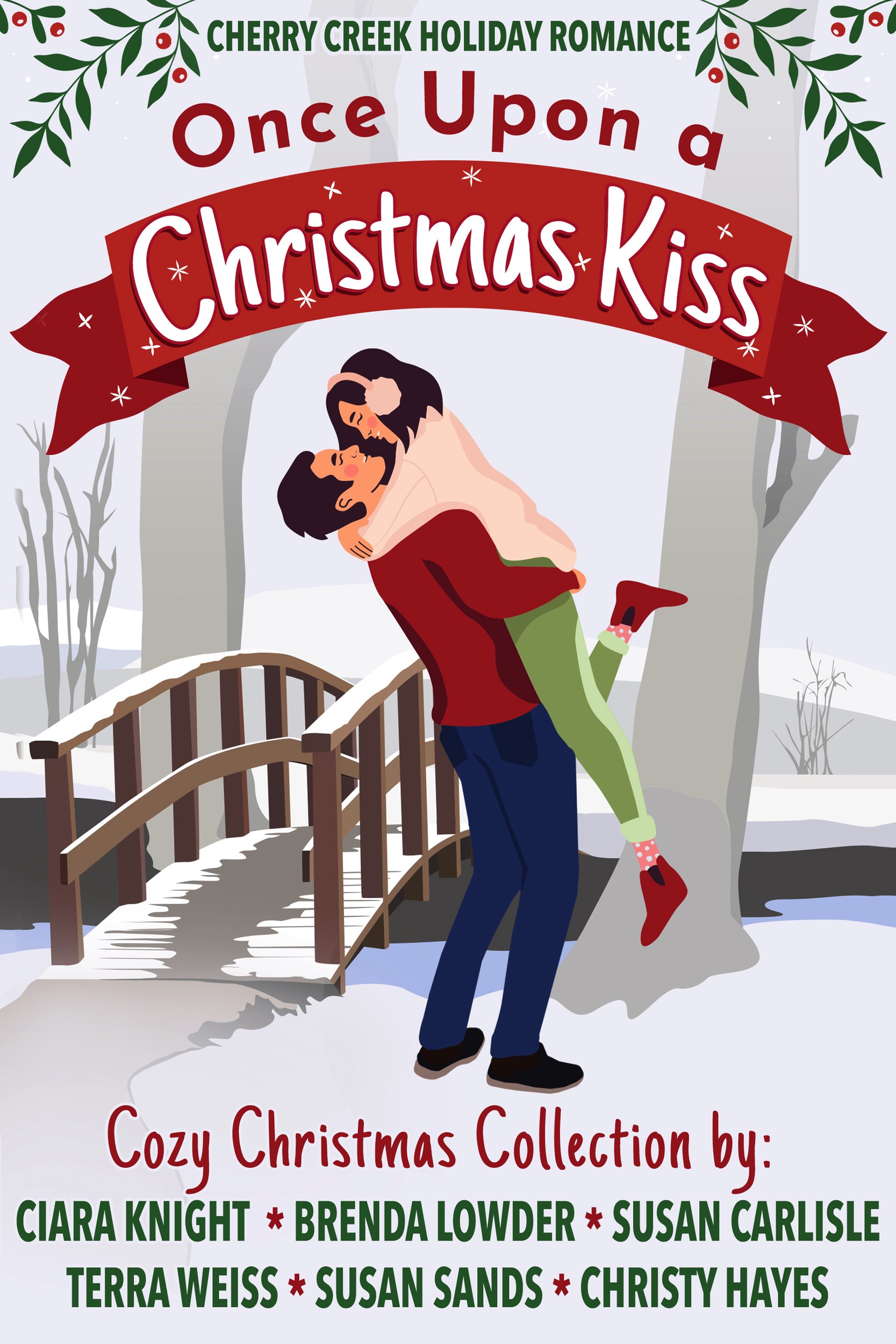 Once Upon a Christmas Kiss book cover