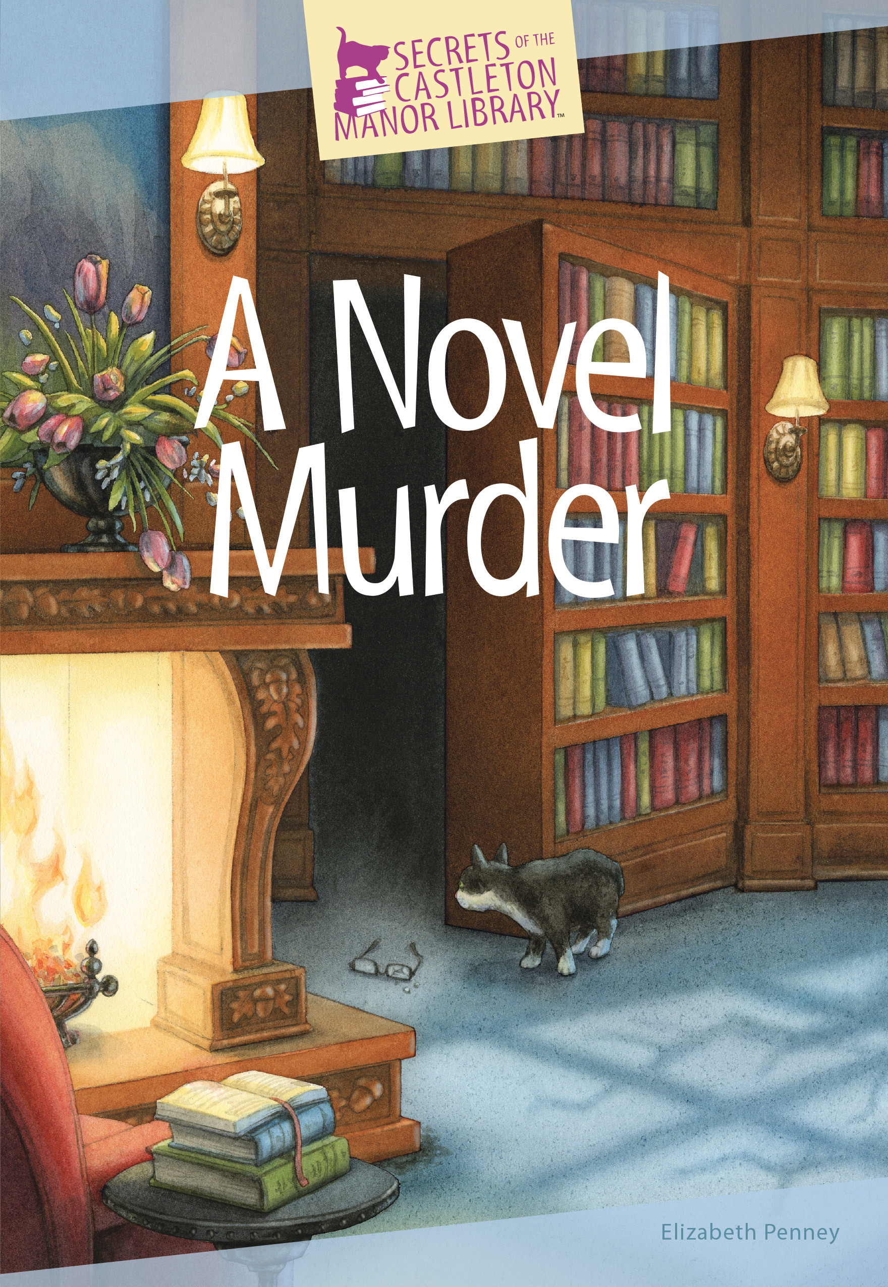 Secrets of the Castleton Manor Library book cover 1