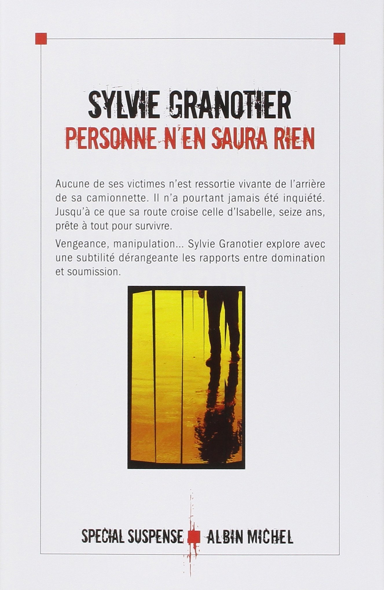 Personne n'en saura rien book cover