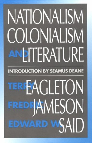 Nationalism, Colonialism, and Literature book cover