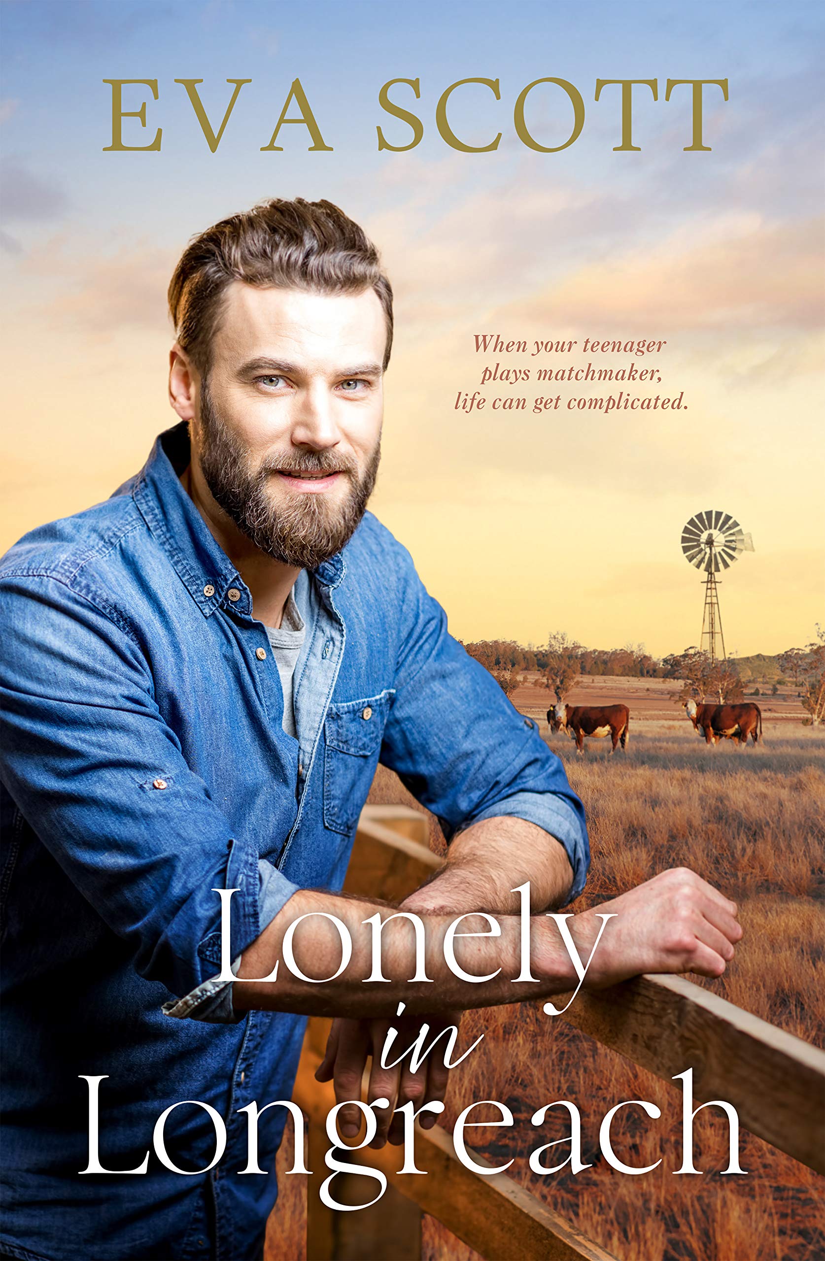 Lonely in Longreach book cover