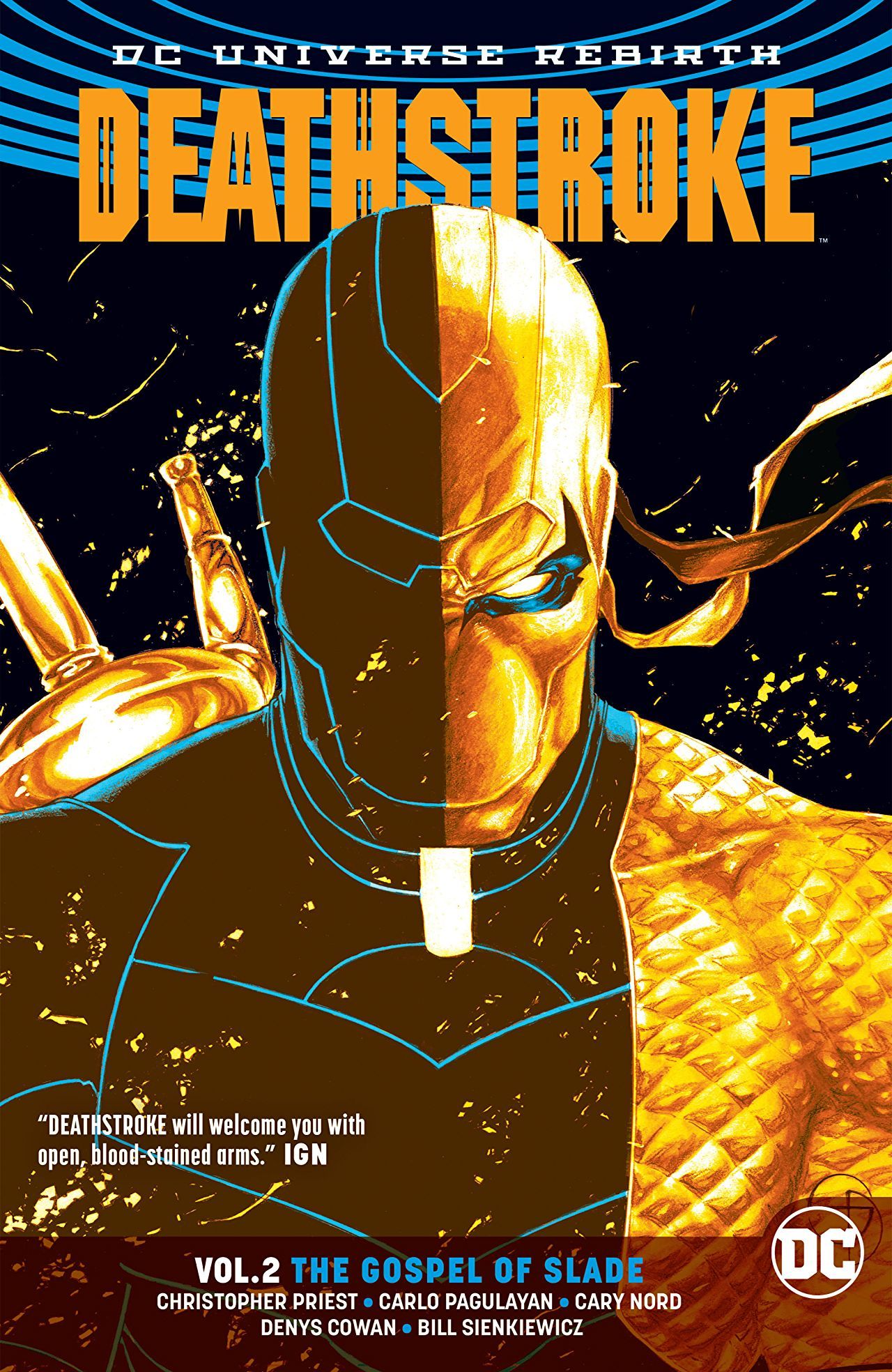 Deathstroke (2016) book cover 2