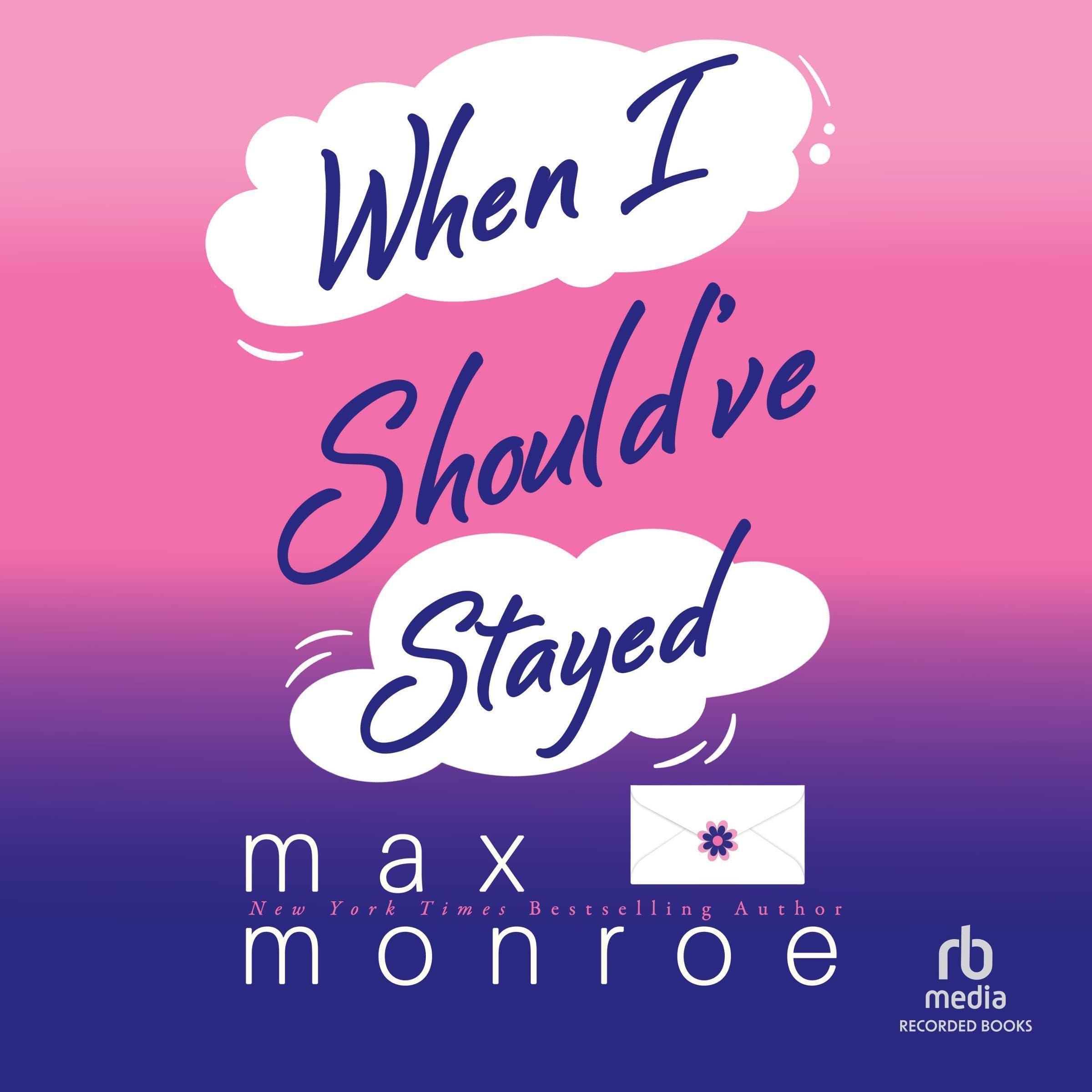 When I Should've Stayed book cover