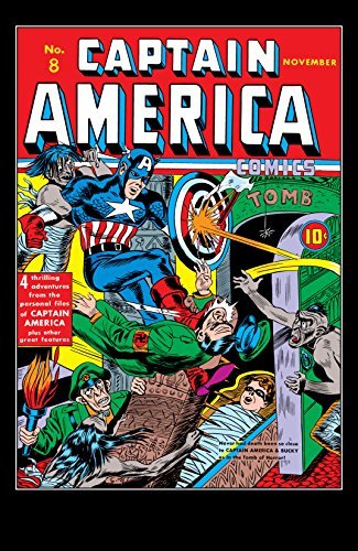 Captain America Comics #8 book cover