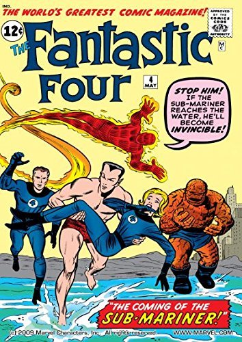 Fantastic Four (1961) book cover 3