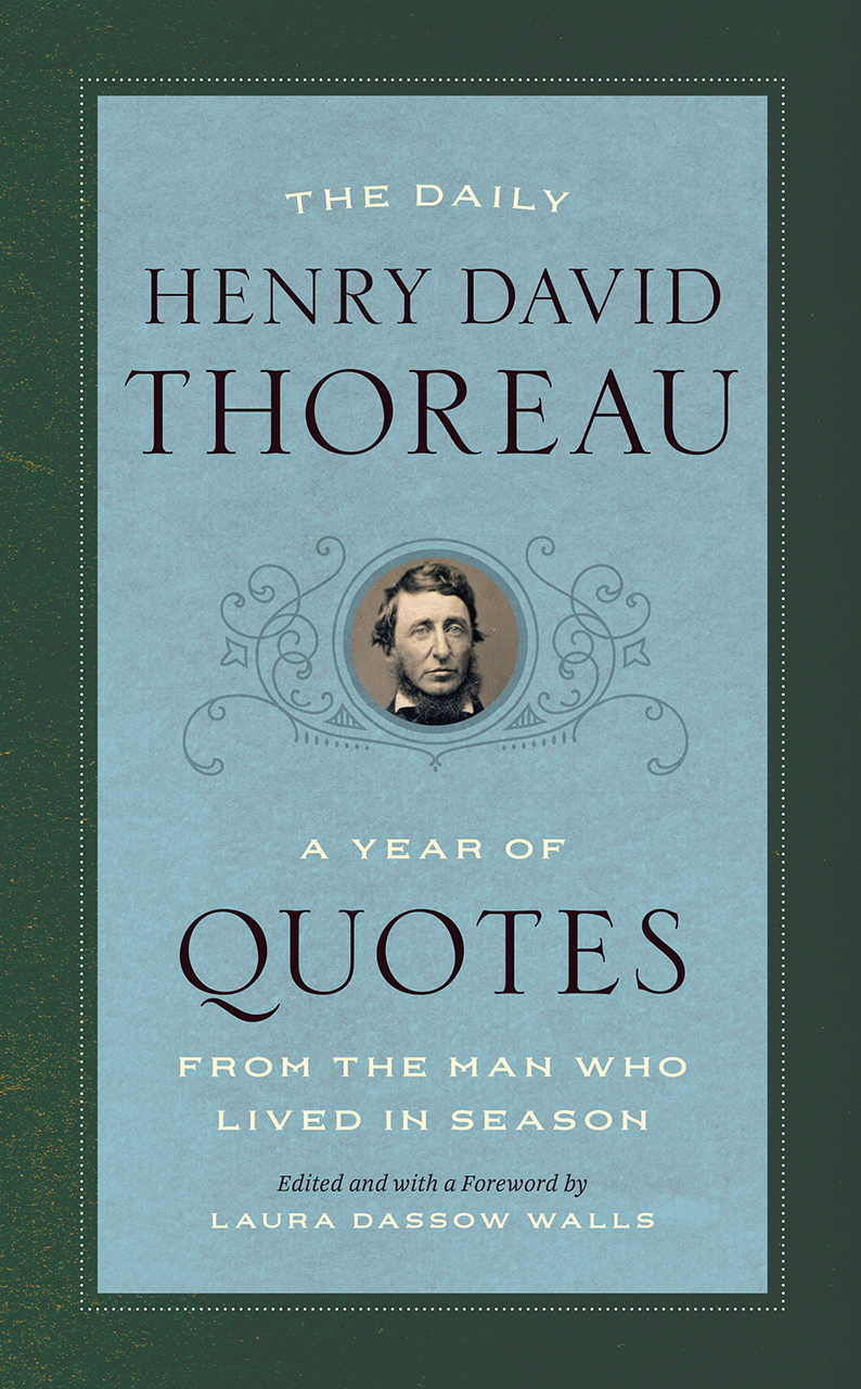 The Daily Henry David Thoreau book cover
