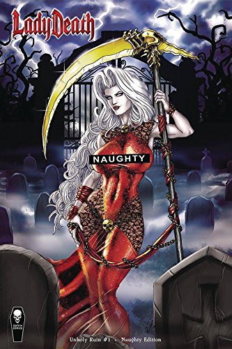 LADY DEATH UNHOLY RUIN #1 NAUGHTY VAR book cover