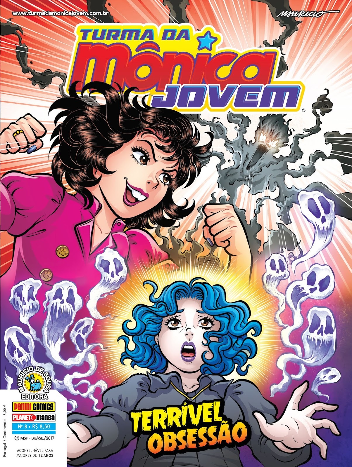 Turma da Mônica Jovem (Segunda Série) #08 - Terrível Obsessão book cover