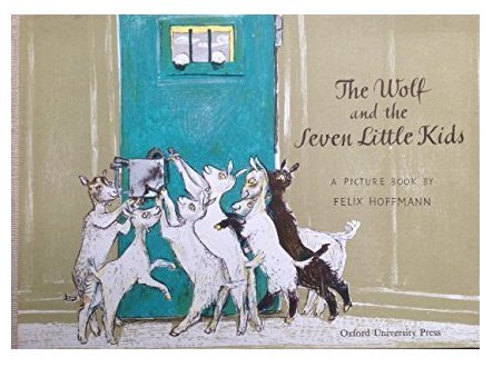 The wolf and the seven little kids book cover