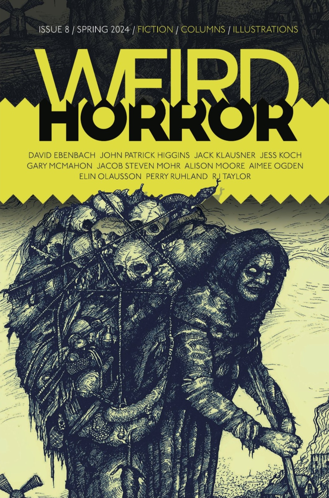 Weird Horror book cover 1