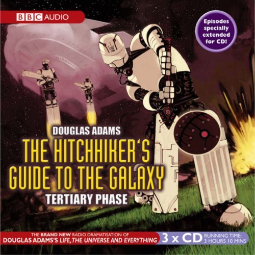 Hitchhiker's Guide BBC Radio Series book cover 3