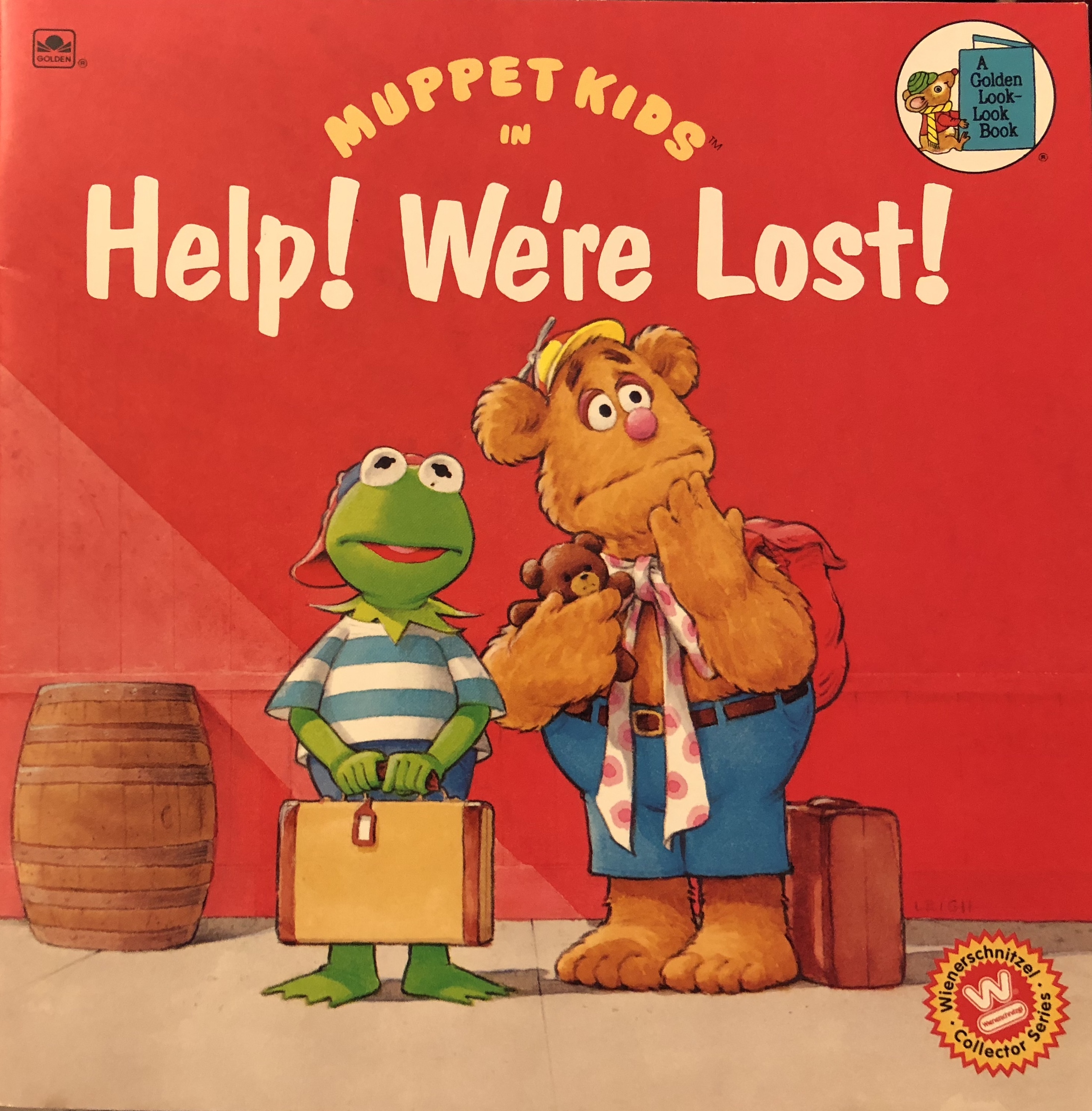 Muppet Kids in Help! We're Lost! book cover