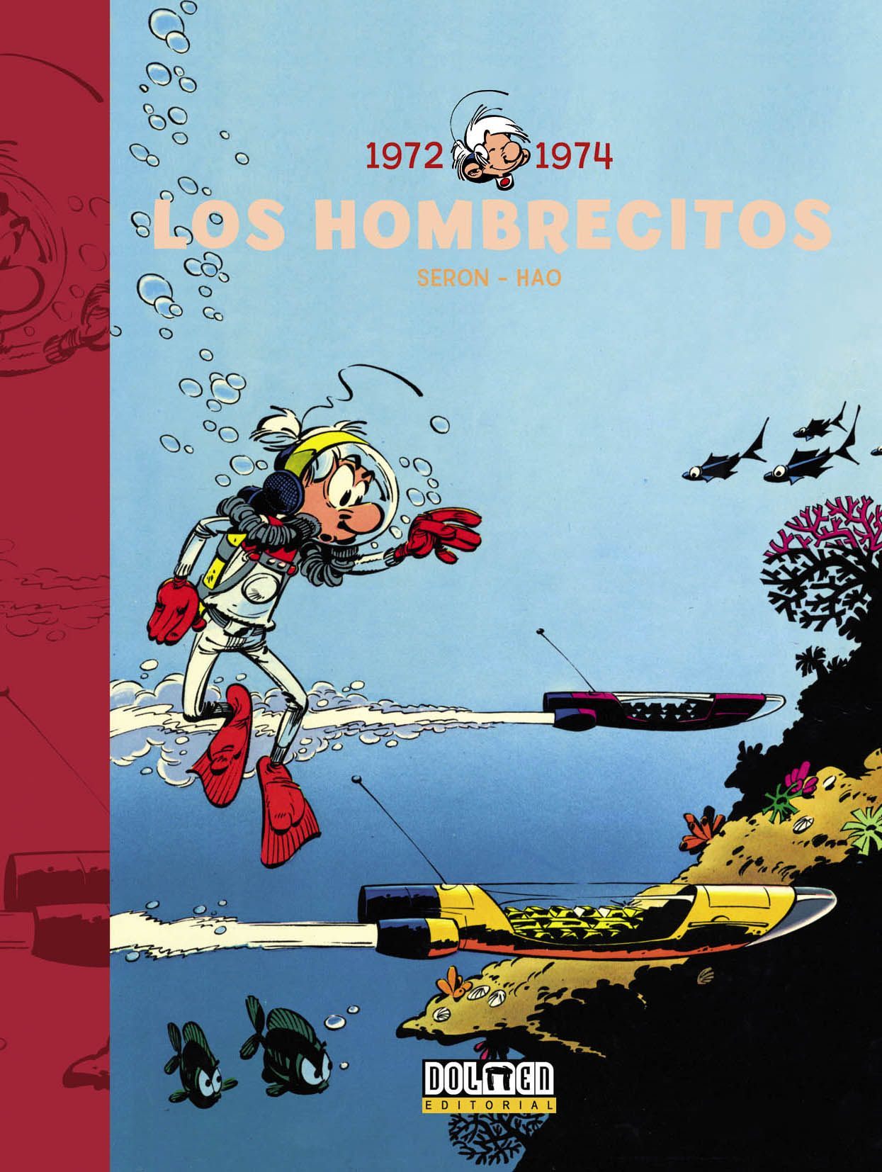 Los Hombrecitos. Integral book cover 3