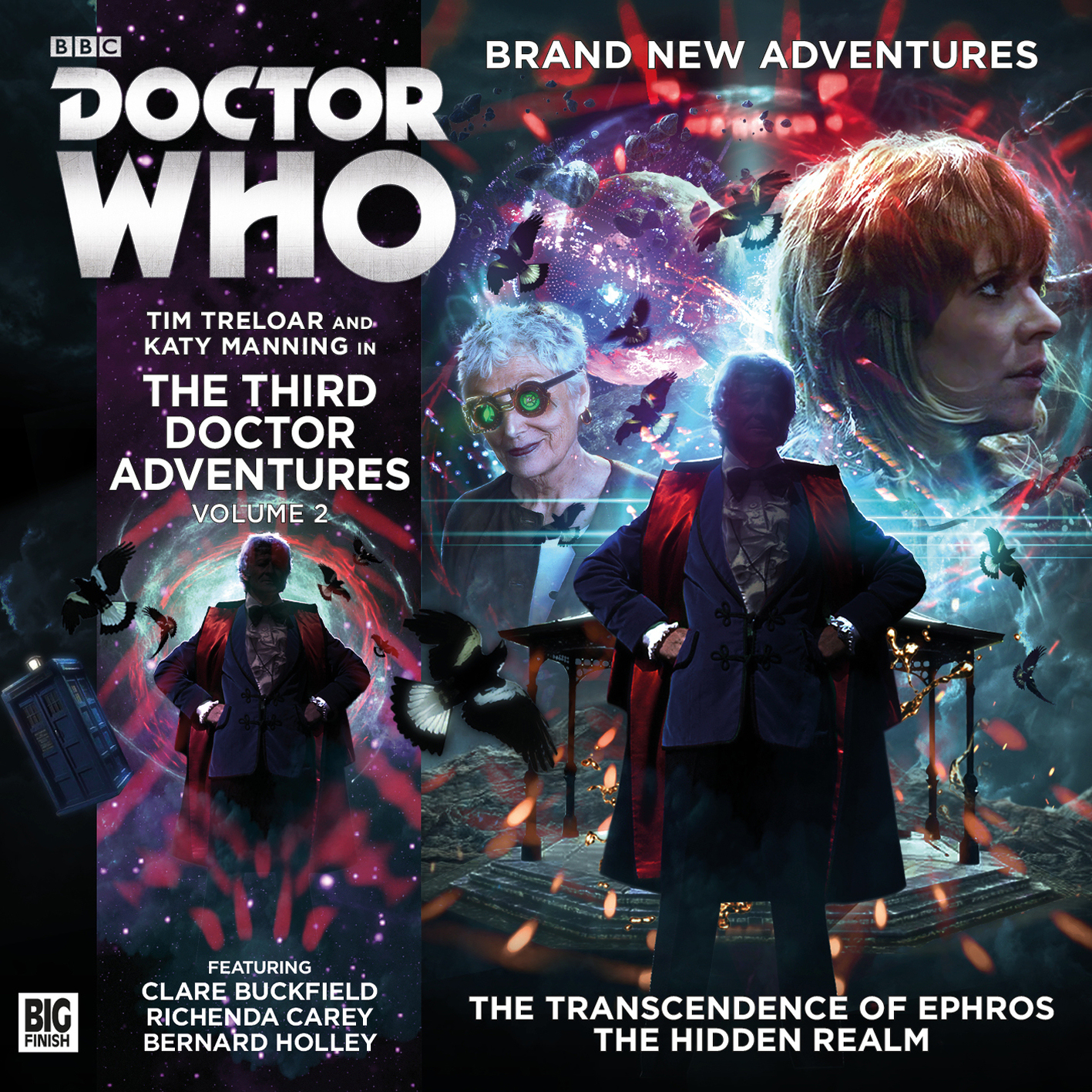 The Third Doctor Adventures book cover 2