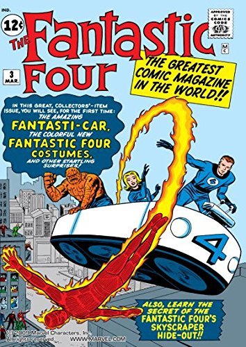 Fantastic Four (1961) book cover 2