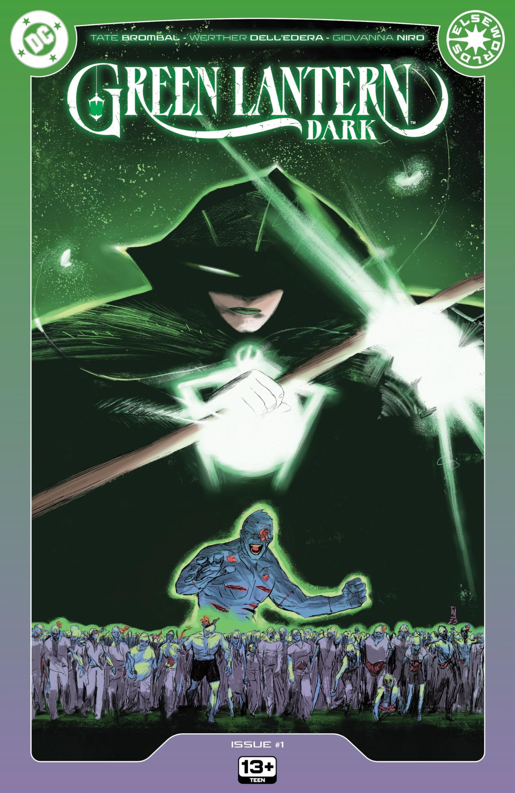 Green Lantern: Dark (2024) book cover 1