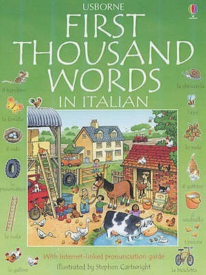 First Thousand Words in Italian book cover